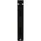 Ekena Millwork Crawley Wrought Iron Bracket, (Single center brace), Antiqued Warm Silver 1 1/2"W x 5 1/2"D x 8"H BKTM01X05X08SCRAWS - alternate 2